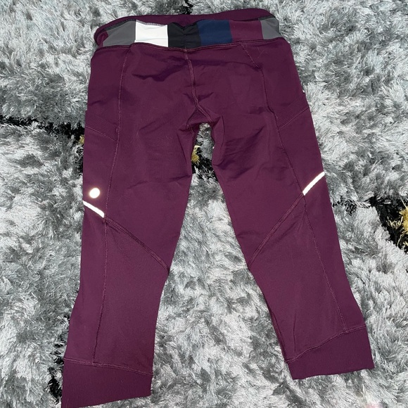 Lululemon Run for Fun Cropped Leggings - Picture 3 of 5